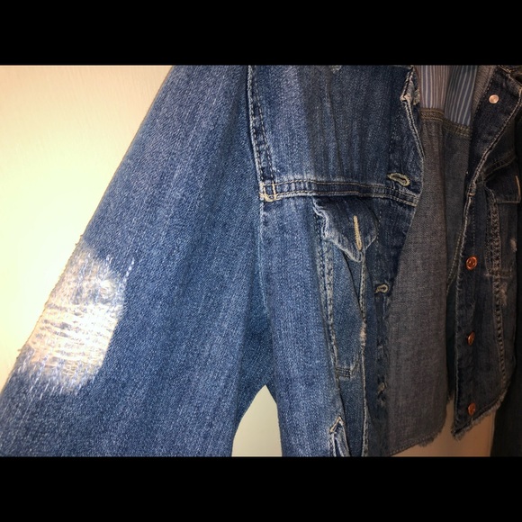 Cropped Denim Jacket - Picture 4 of 5